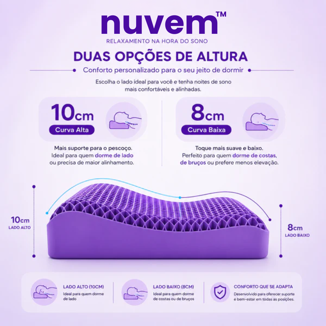 Nuvem™ | Compre 1 e Leve 2 | Relaxamento na Hora do Sono